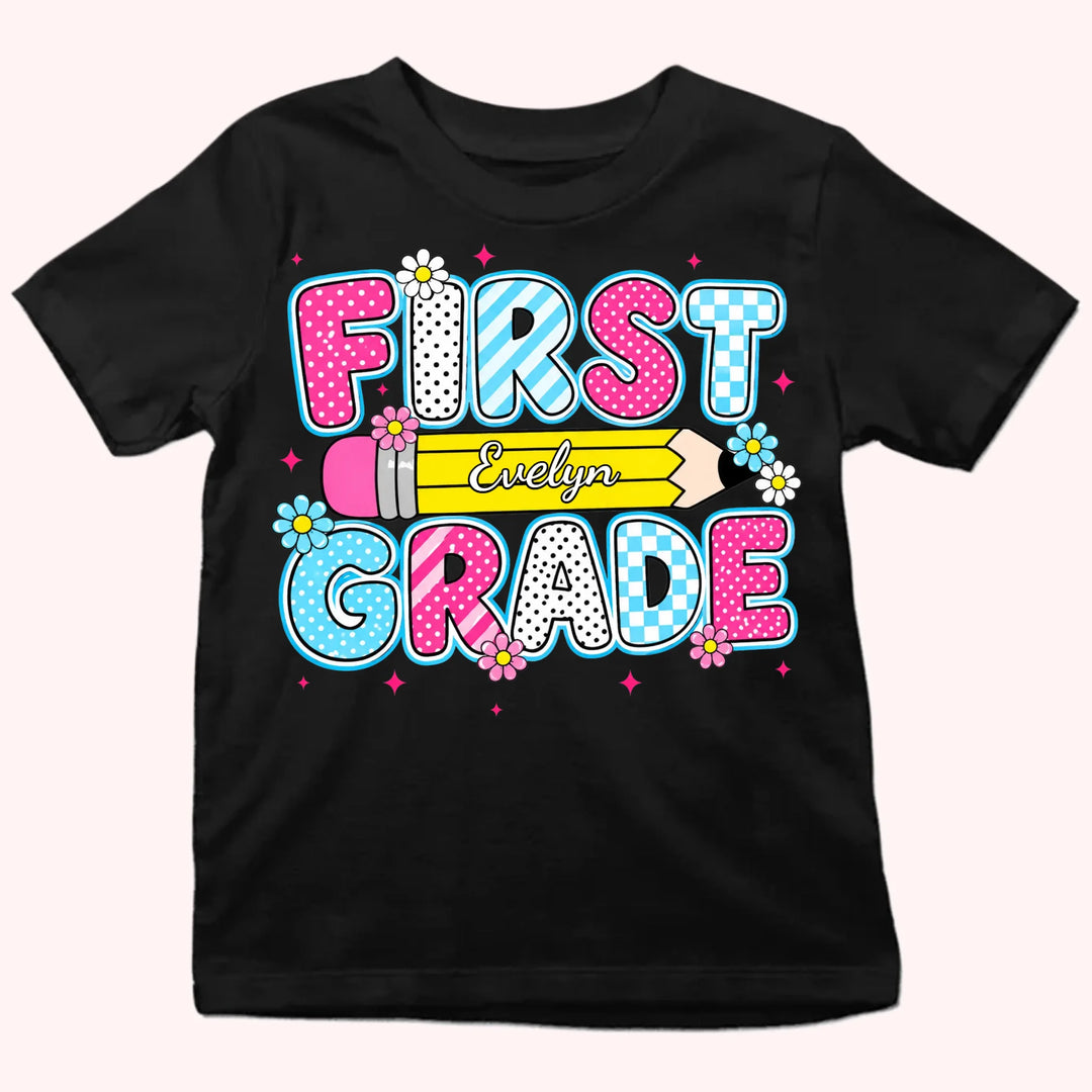 Kid Tshirt-Pencil kid shirt-Gift for Back to School