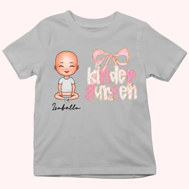 Kindergarten Custom Shirt - Personalized Kid Shirt - Gift for Back to School