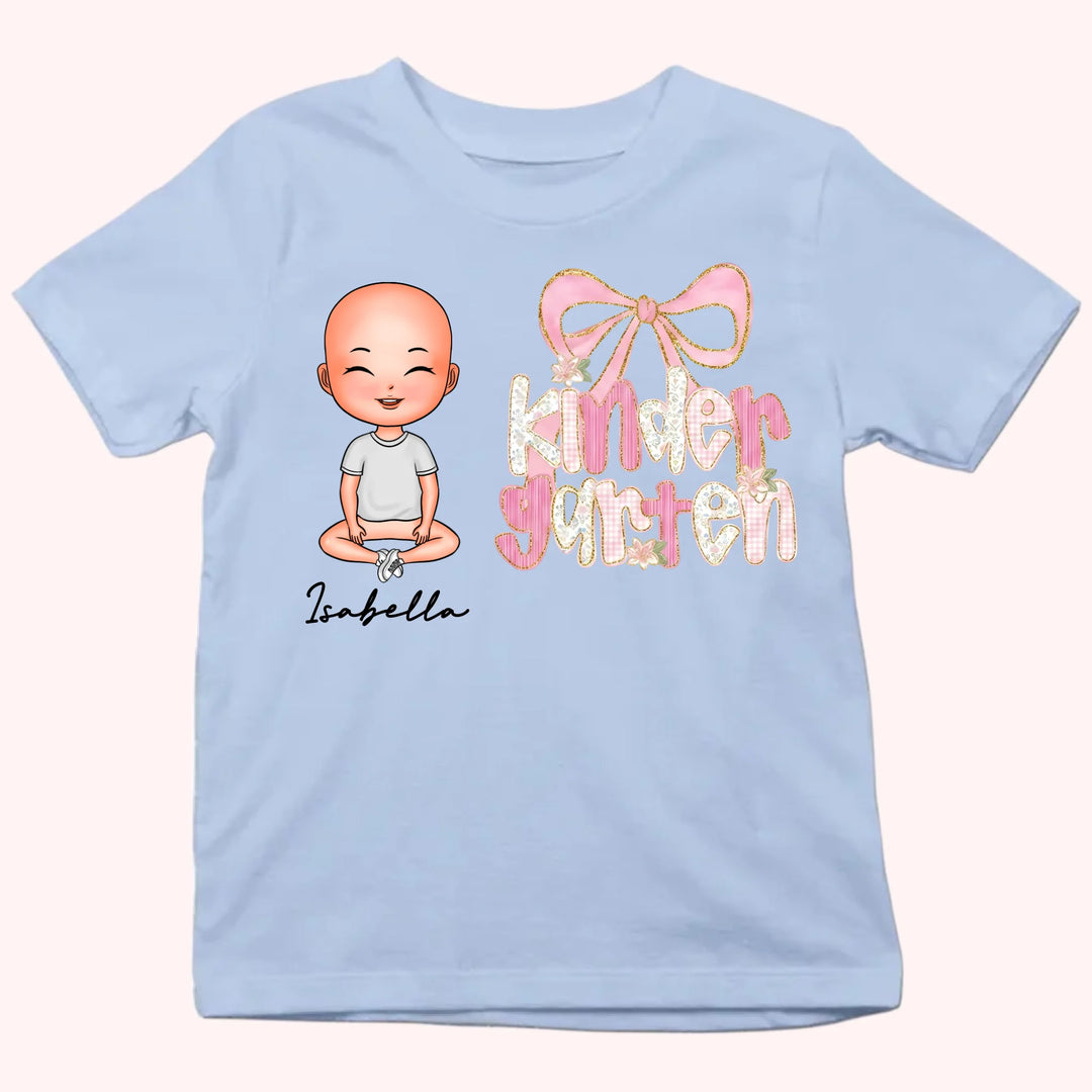 Kindergarten Custom Shirt - Personalized Kid Shirt - Gift for Back to School