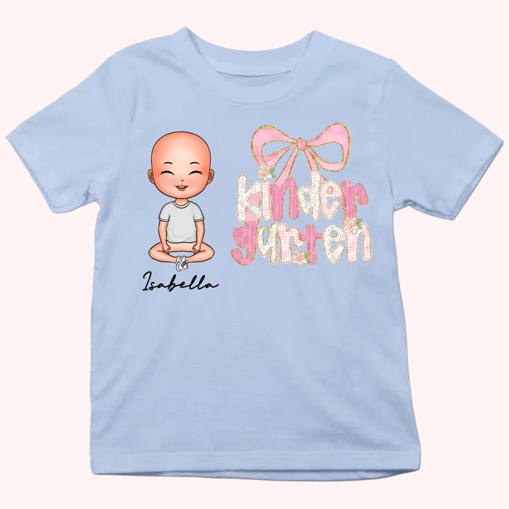 Kindergarten Custom Shirt - Personalized Kid Shirt - Gift for Back to School
