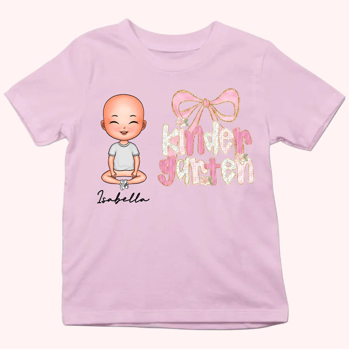 Kindergarten Custom Shirt - Personalized Kid Shirt - Gift for Back to School