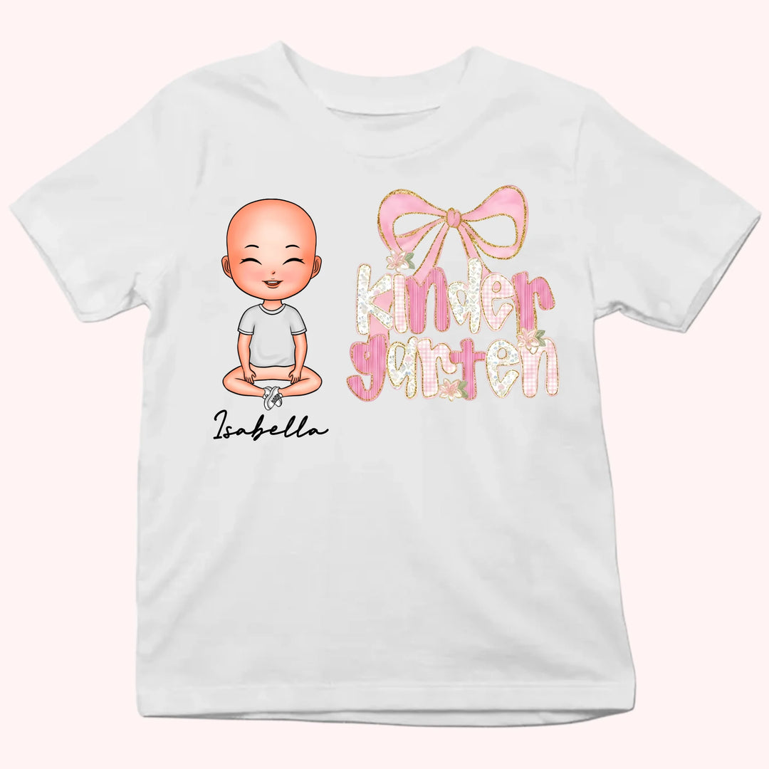 Kindergarten Custom Shirt - Personalized Kid Shirt - Gift for Back to School