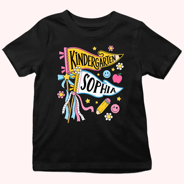 Personalized First Day of School Shirt - Personalized Youth Shirts - Back To School Gift For Kids