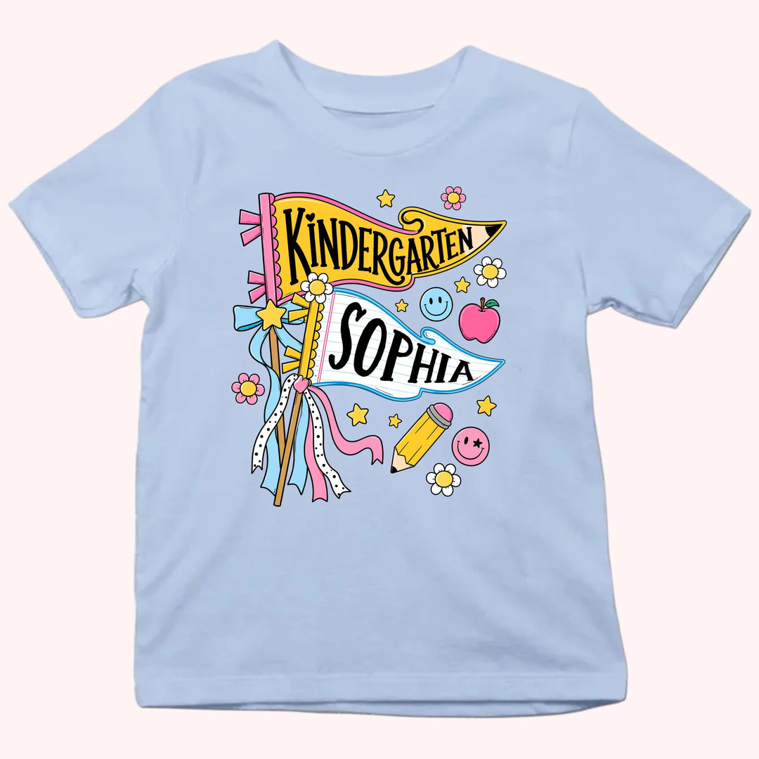 Personalized First Day of School Shirt - Personalized Youth Shirts - Back To School Gift For Kids