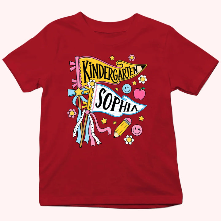 Personalized First Day of School Shirt - Personalized Youth Shirts - Back To School Gift For Kids