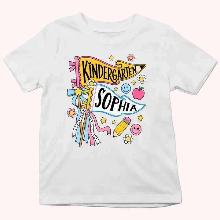 Personalized First Day of School Shirt - Personalized Youth Shirts - Back To School Gift For Kids