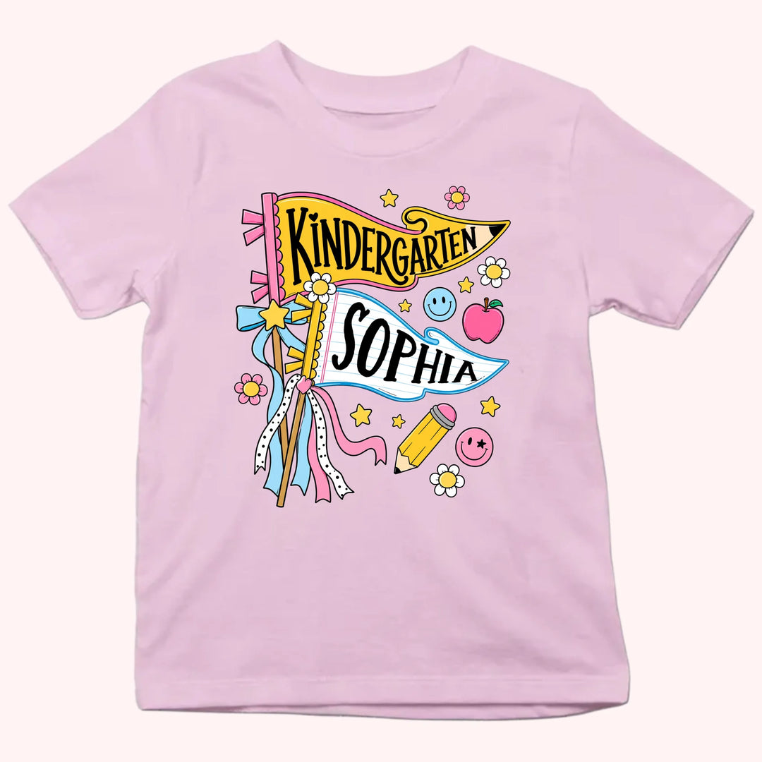 Personalized First Day of School Shirt - Personalized Youth Shirts - Back To School Gift For Kids