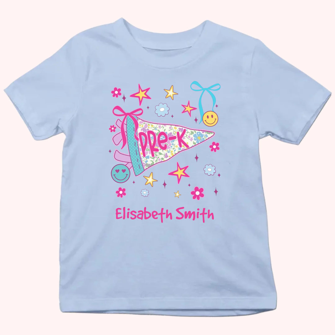 Kids Back to School Custom Name Shirt - Personalized Youth T-shirt - Back To School Gift For Kids