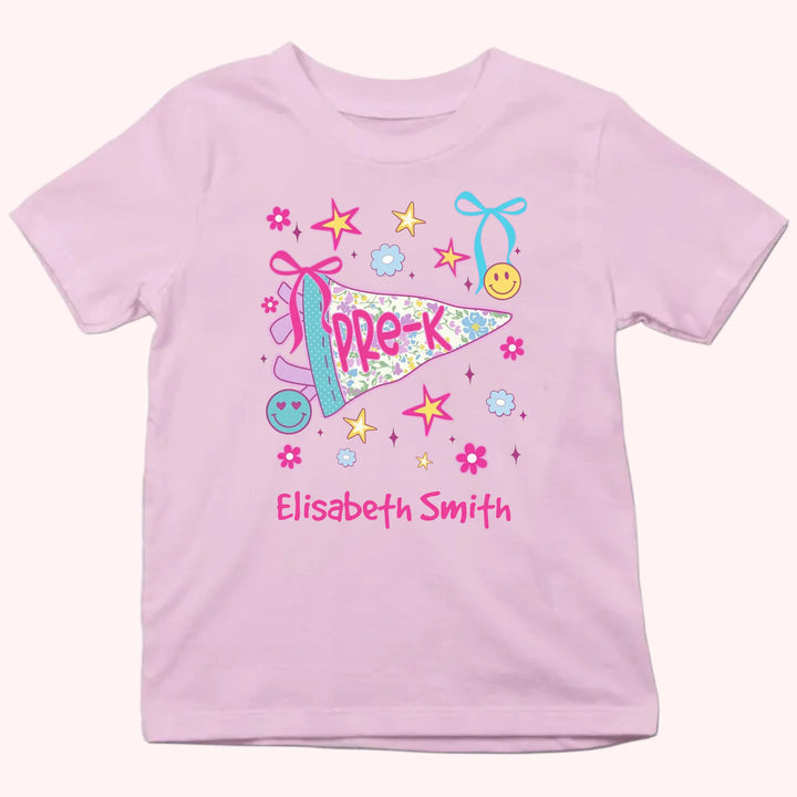 Kids Back to School Custom Name Shirt - Personalized Youth T-shirt - Back To School Gift For Kids