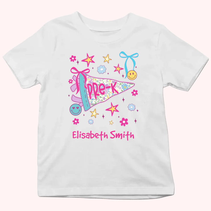 Kids Back to School Custom Name Shirt - Personalized Youth T-shirt - Back To School Gift For Kids