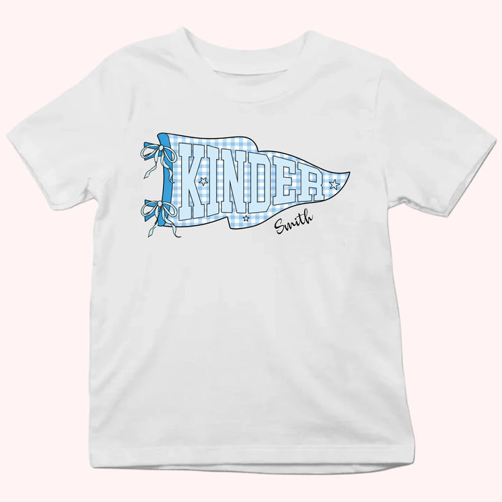 Kid Tshirt_Back To School_Pennant Shirt_Gift for Back To School