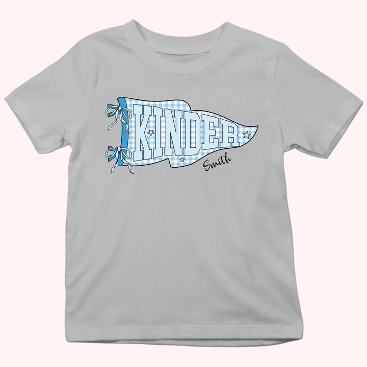 Kid Tshirt_Back To School_Pennant Shirt_Gift for Back To School