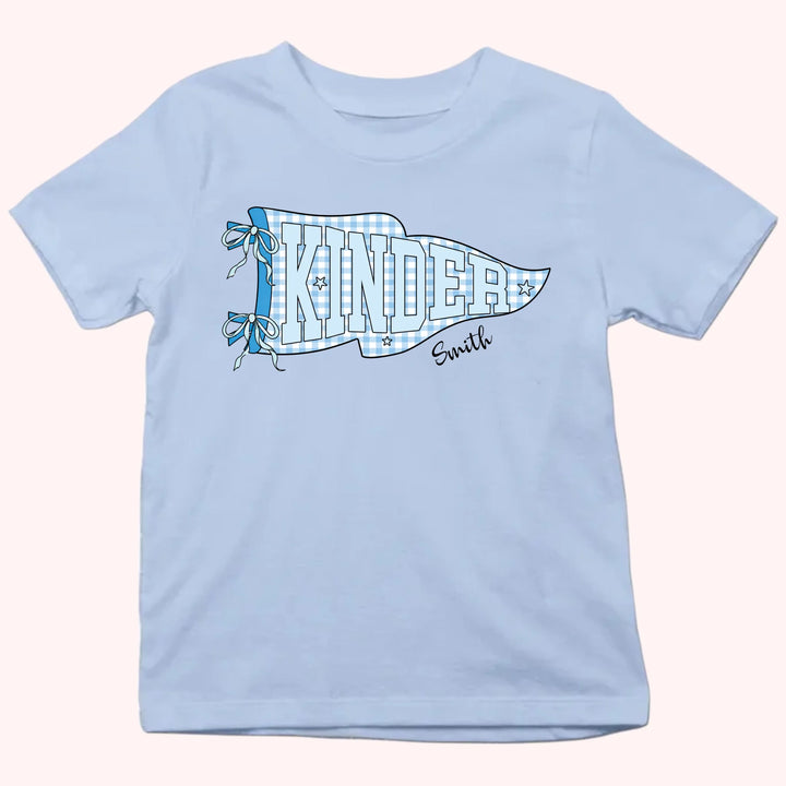 Kid Tshirt_Back To School_Pennant Shirt_Gift for Back To School