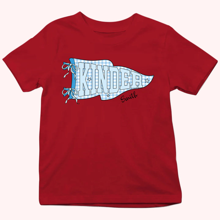 Kid Tshirt_Back To School_Pennant Shirt_Gift for Back To School