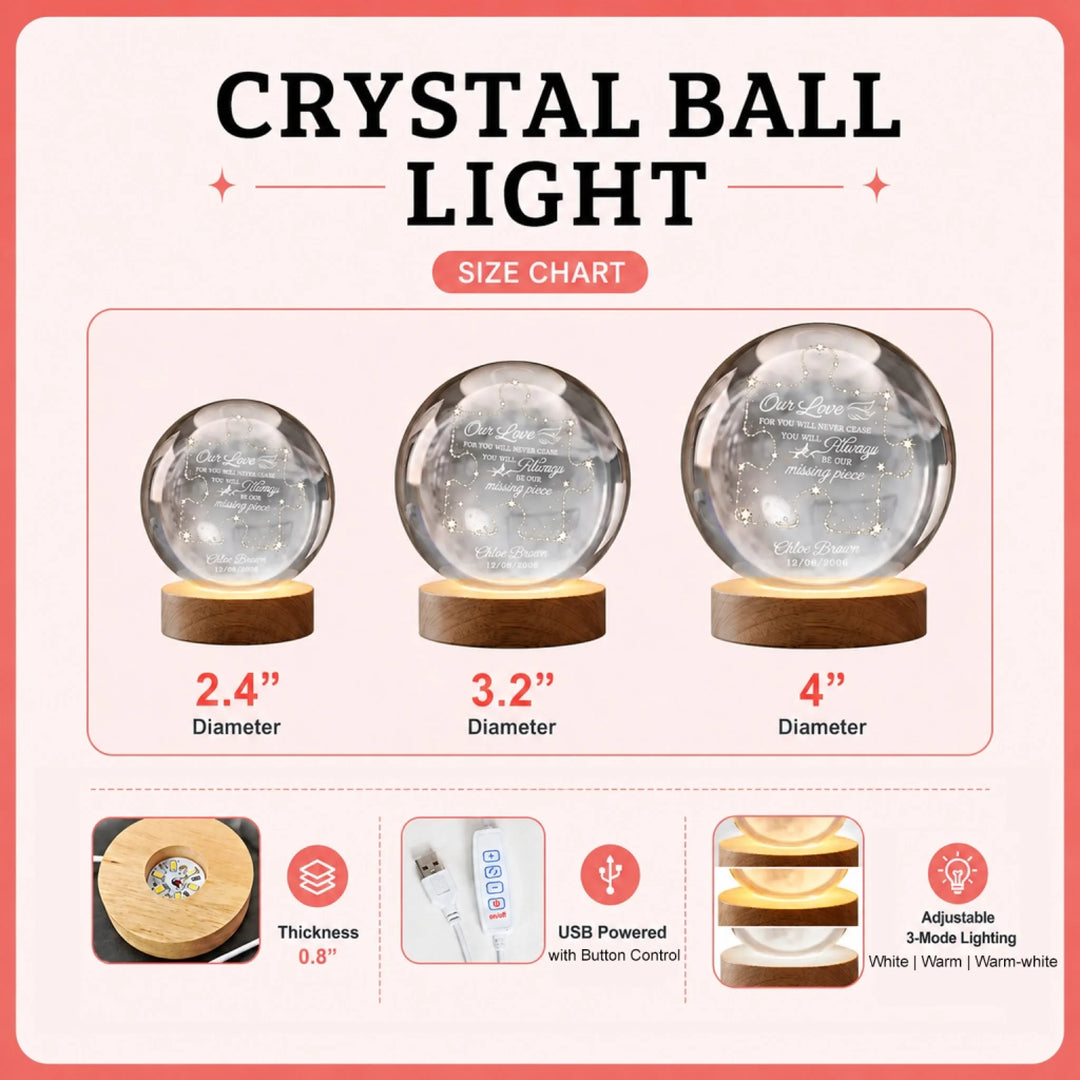 Crystal Ball Light_Size chart