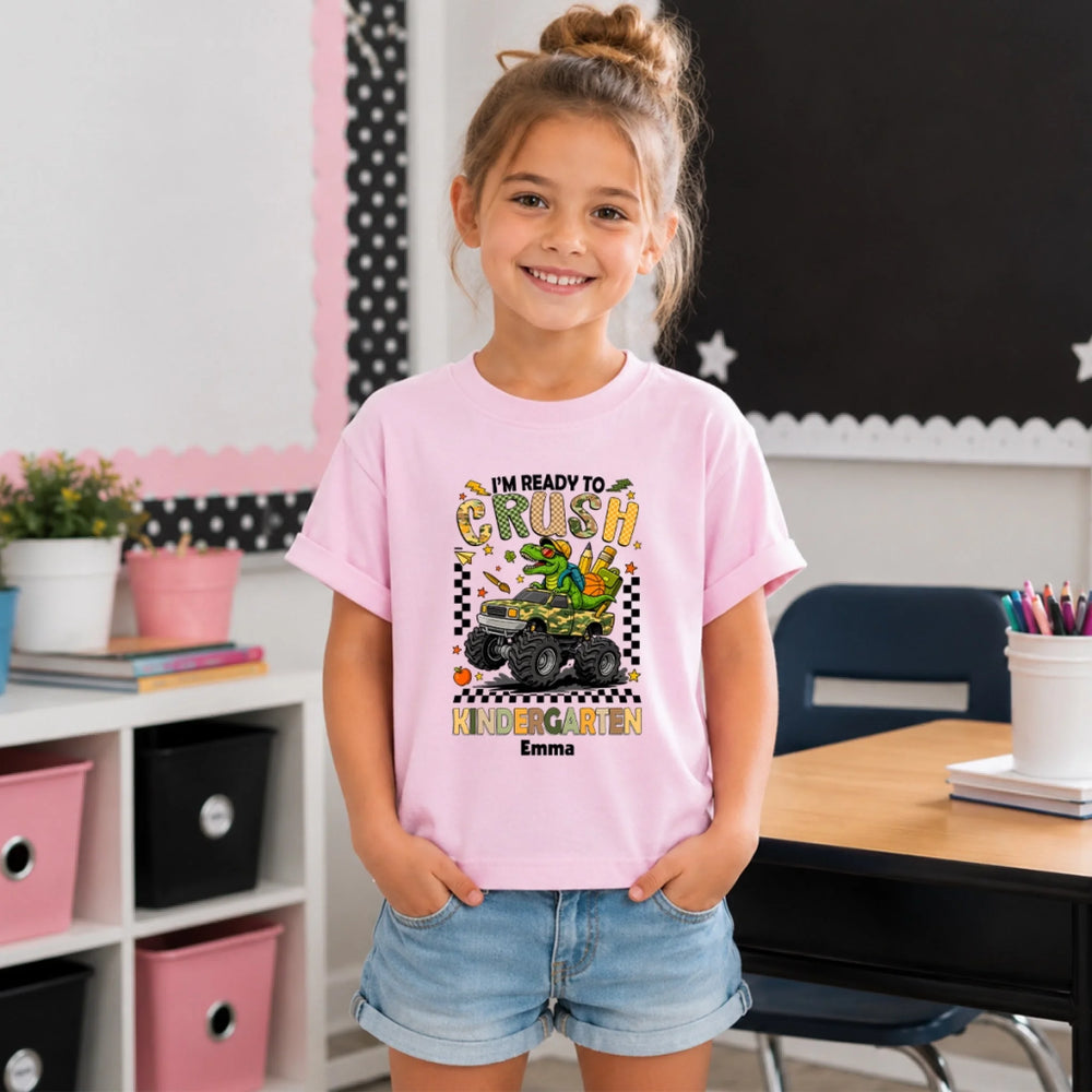 Tung_20260629_2D Kid Tshirt_I'm ready to crush Kindergarten_ARND155 5