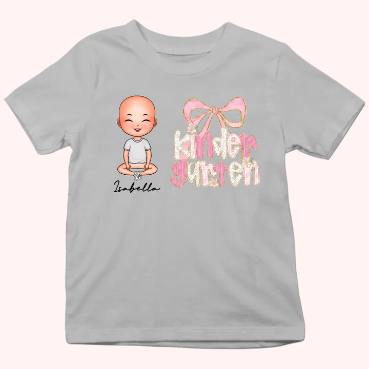 Kindergarten Custom Shirt - Personalized Kid Shirt - Gift for Back to School