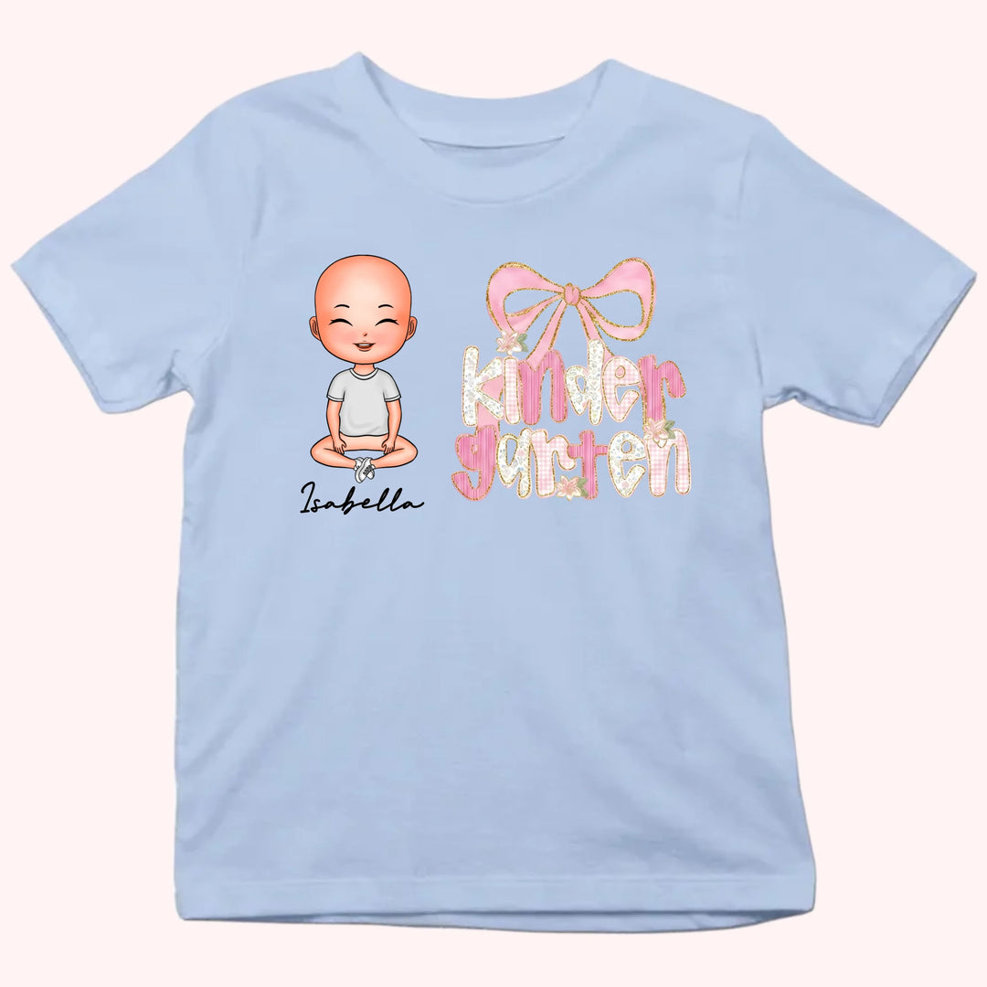 Kindergarten Custom Shirt - Personalized Kid Shirt - Gift for Back to School