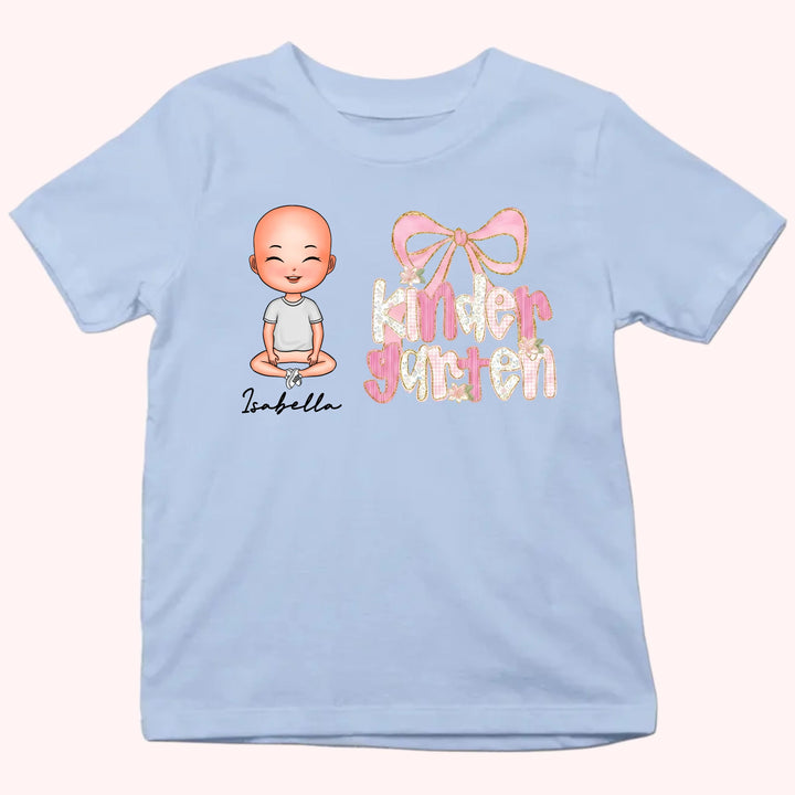 Kindergarten Custom Shirt - Personalized Kid Shirt - Gift for Back to School