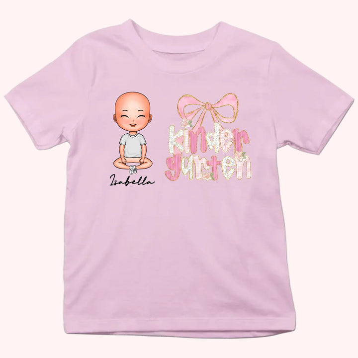 Kindergarten Custom Shirt - Personalized Kid Shirt - Gift for Back to School