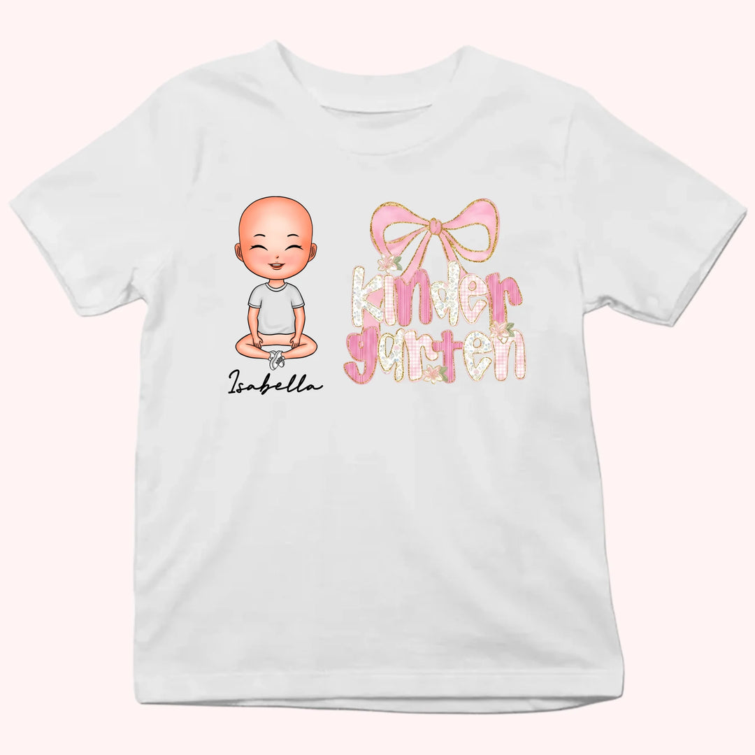 Kindergarten Custom Shirt - Personalized Kid Shirt - Gift for Back to School