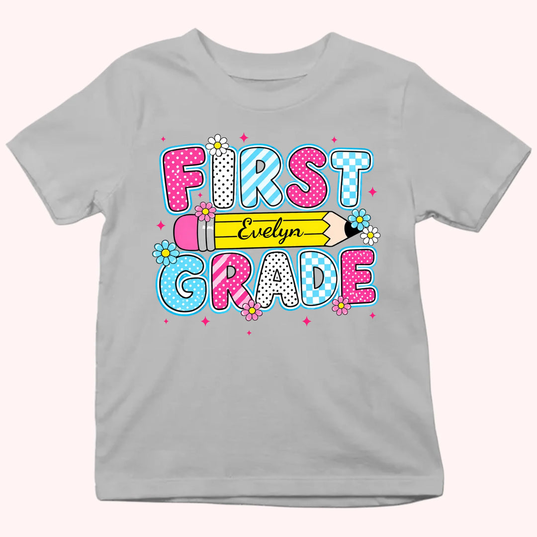 Personalized Youth Shirts-Pencil kid Shirt-Gift for Back to School