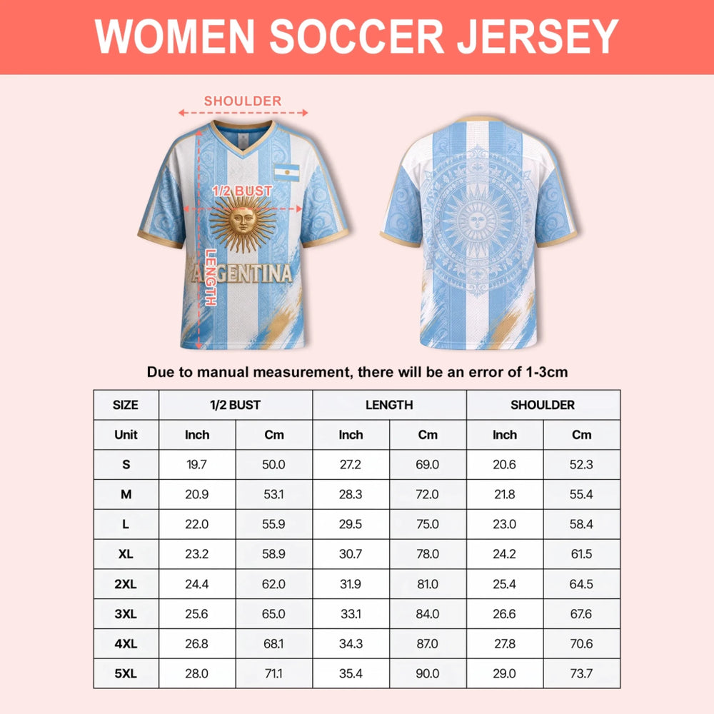 WOMEN SOCCER JERSEY