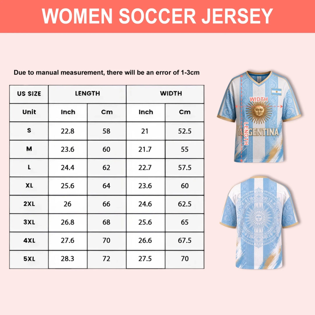 WOMEN SOCCER JERSEY 2