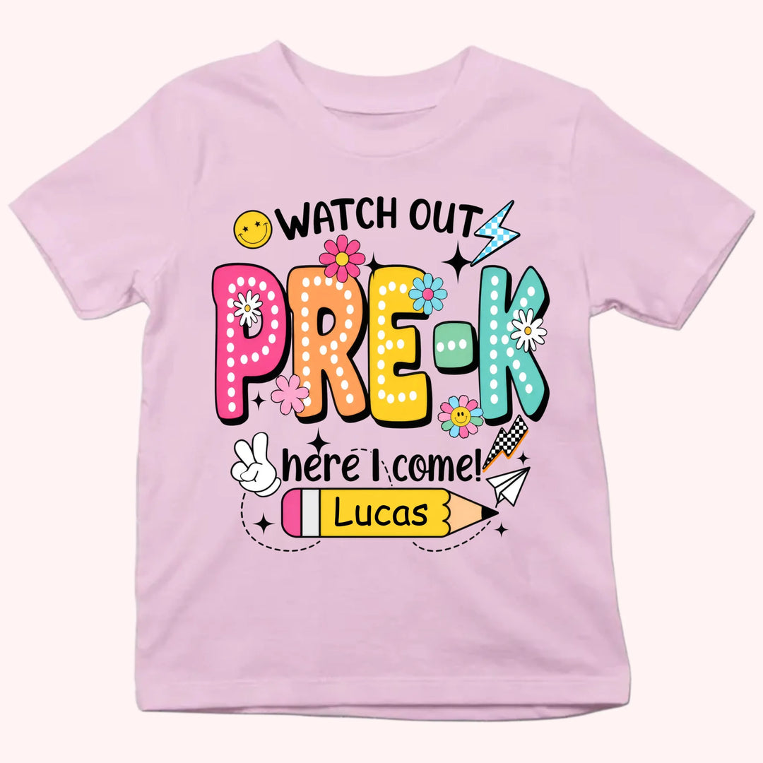 Personalized Youth Shirts - Vintage Back to School Outfit - Gift for Back to School