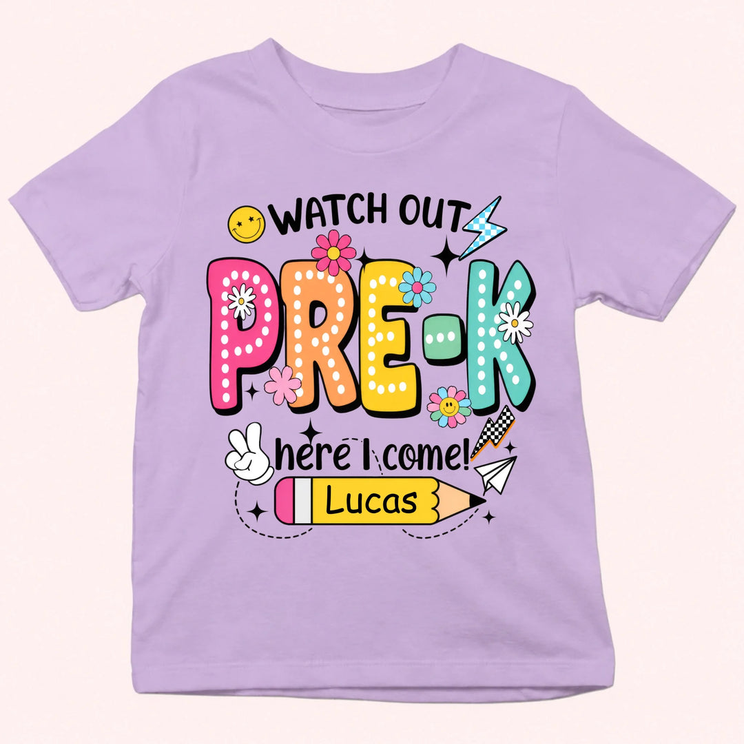 Personalized Youth Shirts - Vintage Back to School Outfit - Gift for Back to School