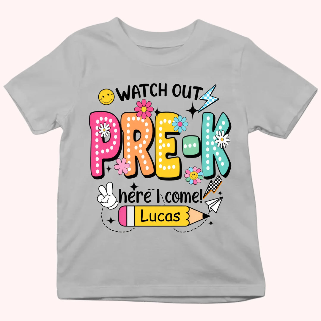 Personalized Youth Shirts - Vintage Back to School Outfit - Gift for Back to School