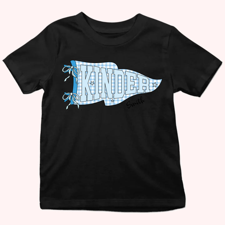 Personalized Youth Shirts - Pennant Shirt - Gift for Back To School