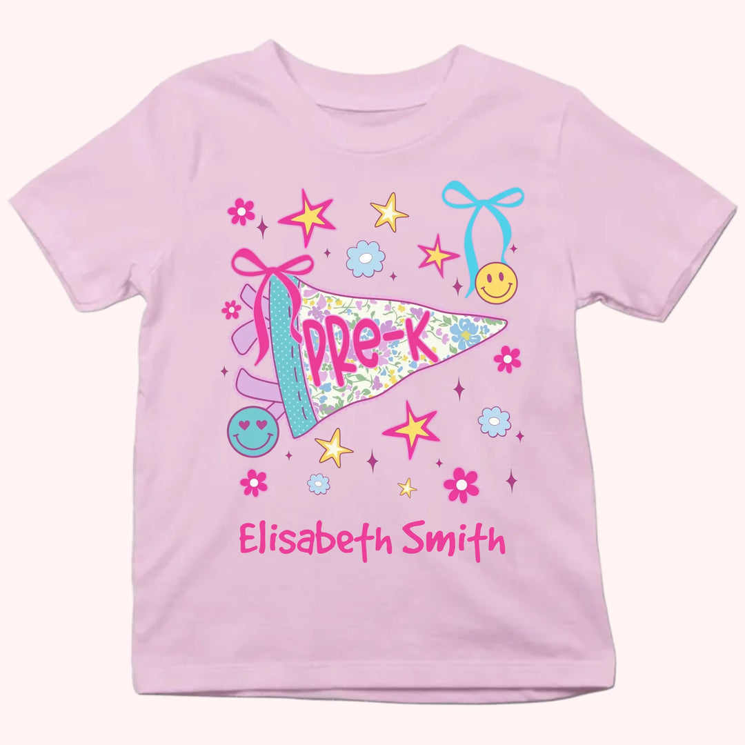 Kids Back to School Custom Name Shirt - Personalized Youth T-shirt - Back To School Gift For Kids