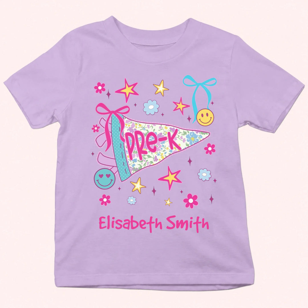Kids Back to School Custom Name Shirt - Personalized Youth T-shirt - Back To School Gift For Kids