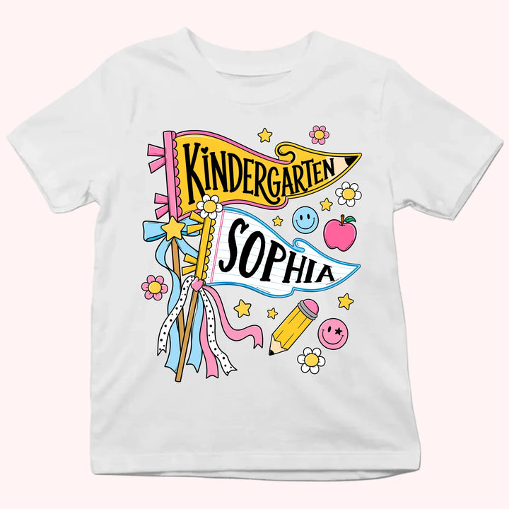 Personalized First Day of School Shirt - Personalized Youth Shirts - Back To School Gift For Kids