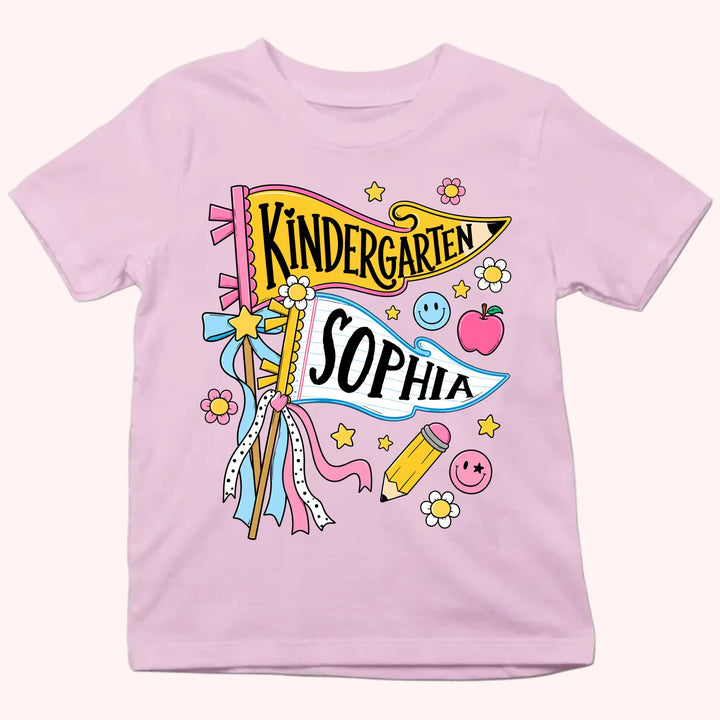 Personalized First Day of School Shirt - Personalized Youth Shirts - Back To School Gift For Kids