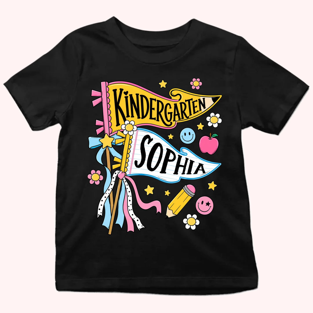 Personalized First Day of School Shirt - Personalized Youth Shirts - Back To School Gift For Kids