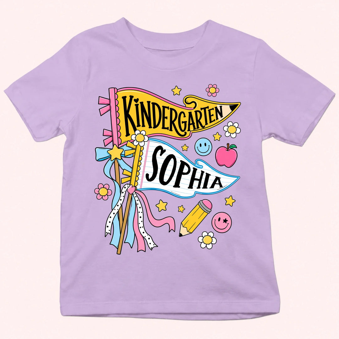 Personalized First Day of School Shirt - Personalized Youth Shirts - Back To School Gift For Kids