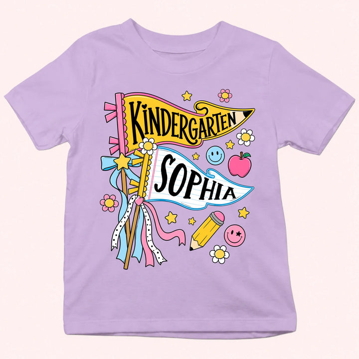 Personalized First Day of School Shirt - Personalized Youth Shirts - Back To School Gift For Kids