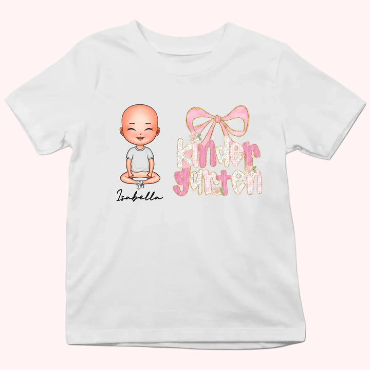 Kindergarten Custom Shirt - Personalized Kid Shirt - Gift for Back to School