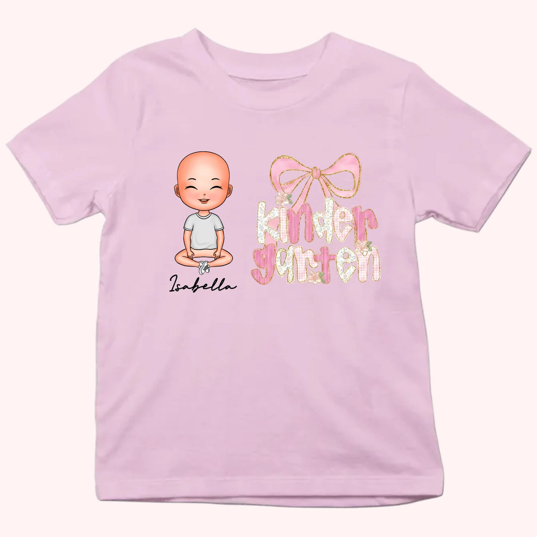 Kindergarten Custom Shirt - Personalized Kid Shirt - Gift for Back to School