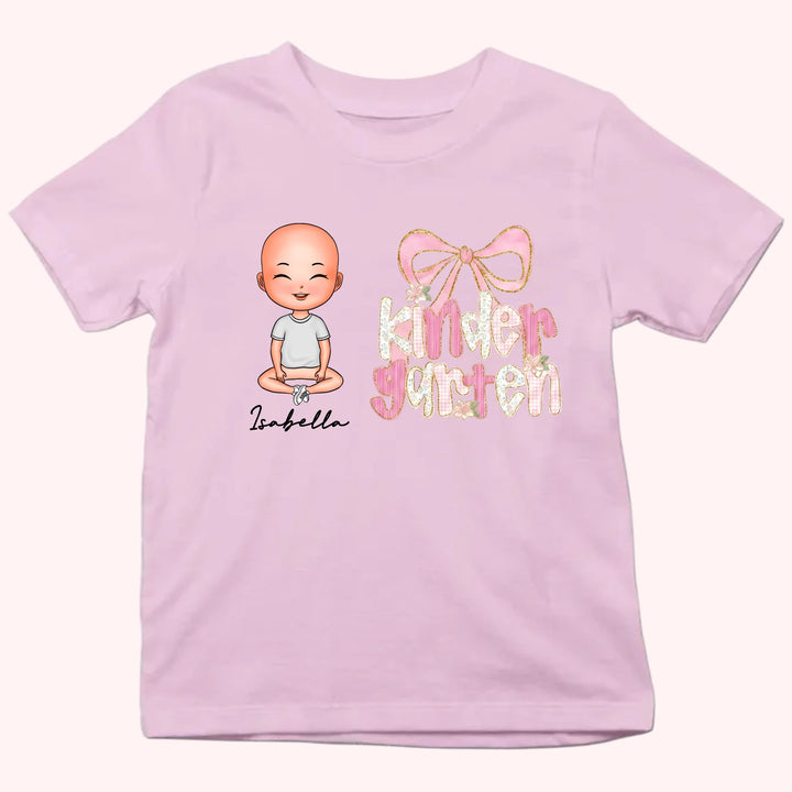 Kindergarten Custom Shirt - Personalized Kid Shirt - Gift for Back to School