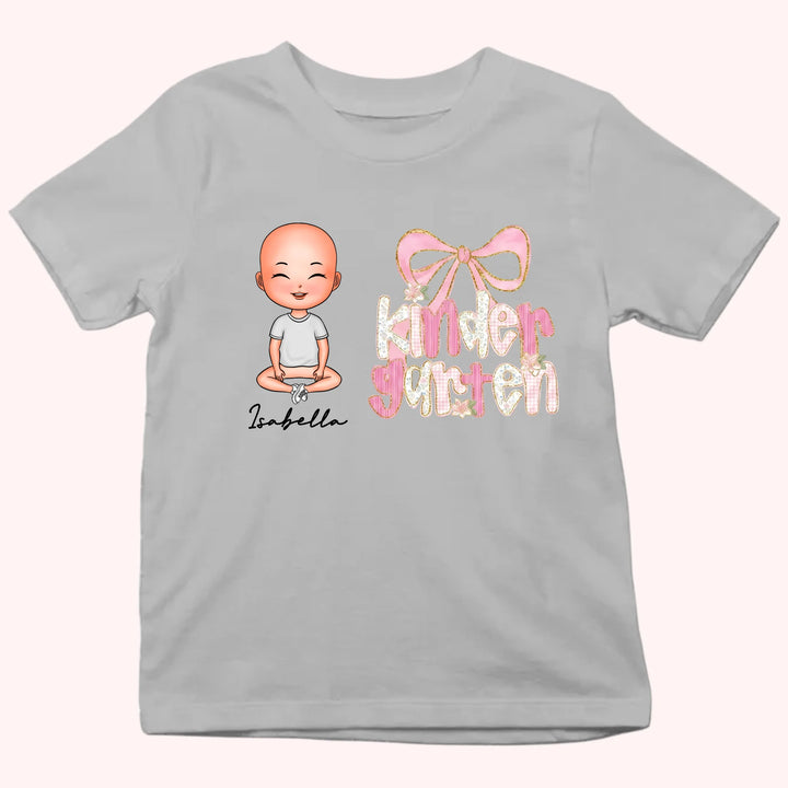 Kindergarten Custom Shirt - Personalized Kid Shirt - Gift for Back to School