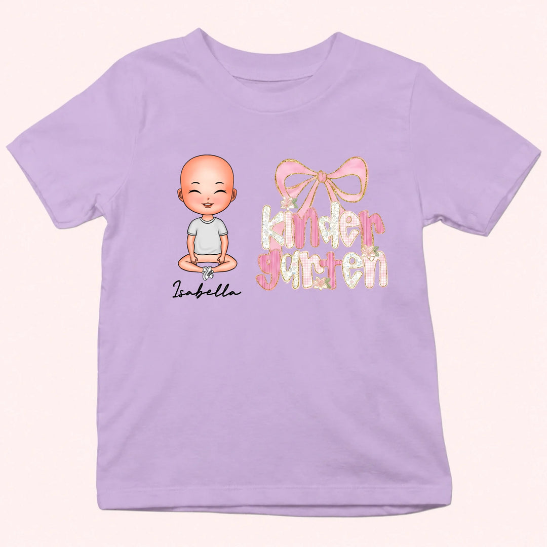 Kindergarten Custom Shirt - Personalized Kid Shirt - Gift for Back to School
