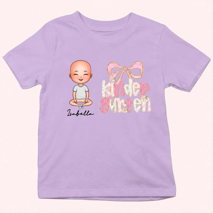 Kindergarten Custom Shirt - Personalized Kid Shirt - Gift for Back to School