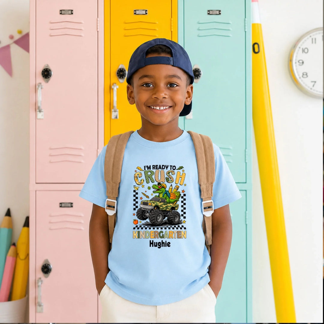 Tung_20260629_2D Kid Tshirt_I'm ready to crush Kindergarten_ARND155 3