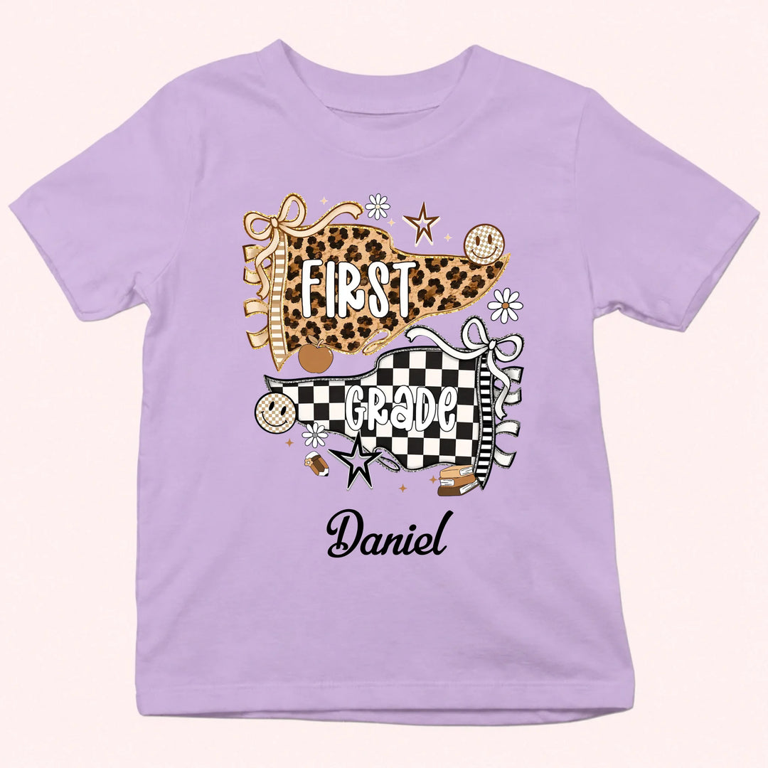 Hello Kindergarten - Personalized Shirt - Back to School Gift For Kids copy
