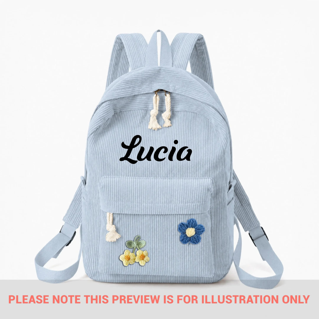 backpack blue