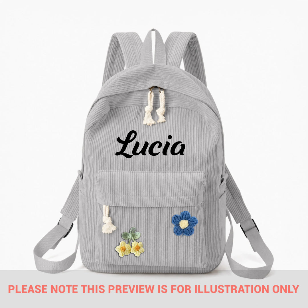 backpack gray