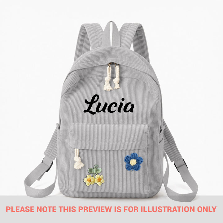 backpack gray